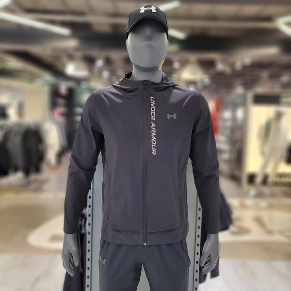 エース 언더아머 남성 UA 아웃런 더 스톰 재킷 1376794-002_강남점