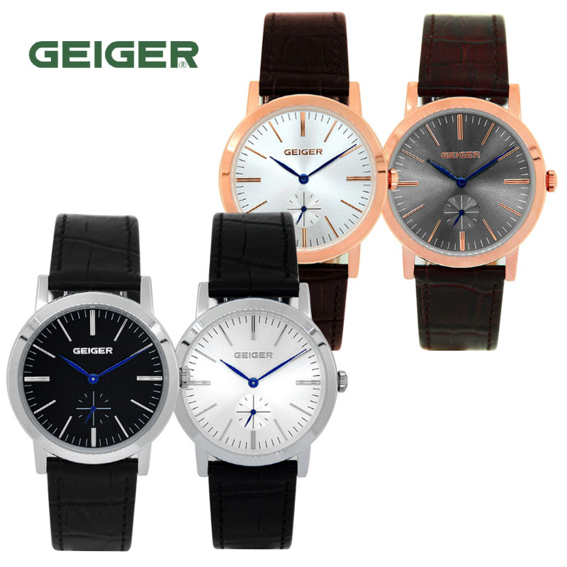Geiger Watch 가이거(GEIGER) 남성시계 GE1191/가죽 4종택1- 이랜드몰