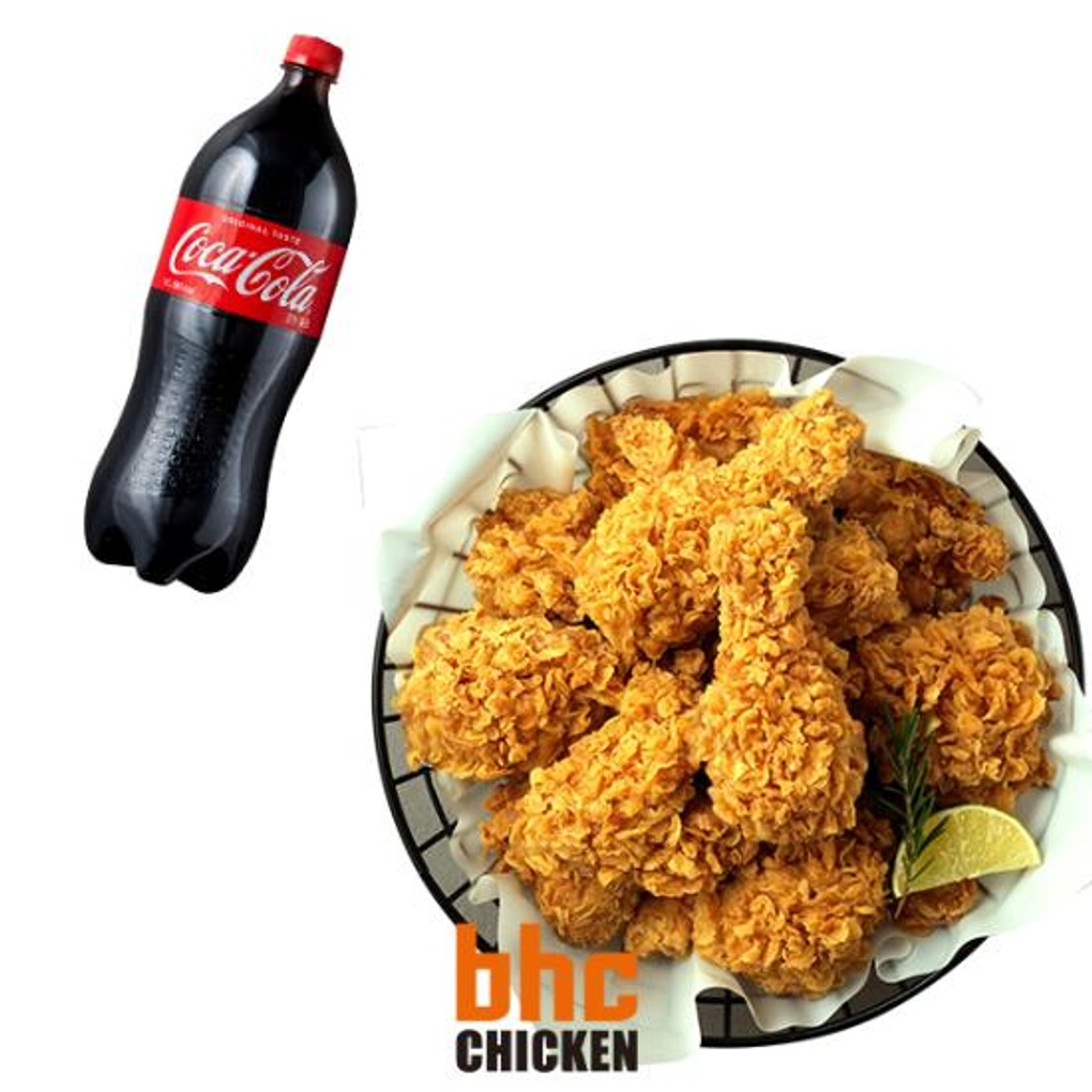 [BHC] 후라이드치킨+콜라1.25L- 이랜드몰