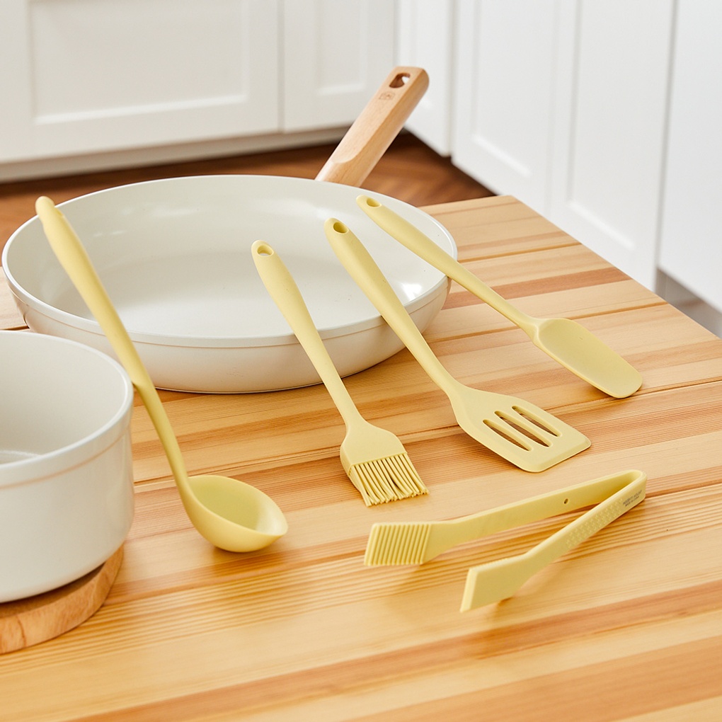 한끼쿡 실리콘 키친툴 5P _ LEMON_CK2022001- 이랜드몰