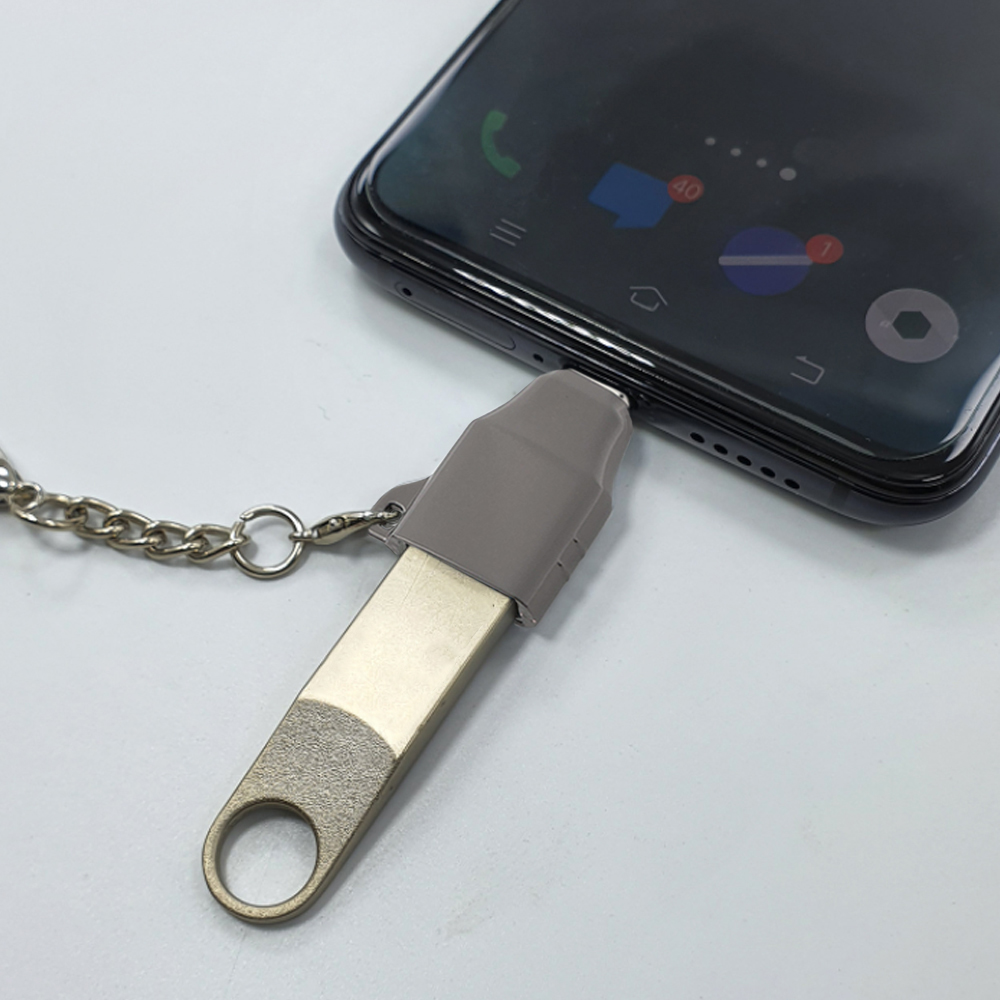 USB-A to C타입 OTG젠더(블랙) usb3.0 변환젠더- 이랜드몰