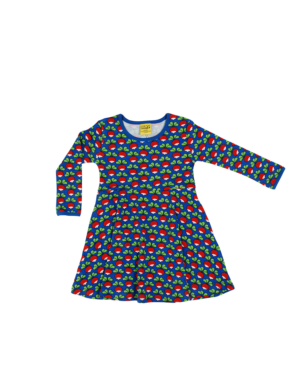 Meerkat Boutique Duns A Line Dress Radish Yellow Multicolour Long Sleeve  Skater Dress By Duns Sweden