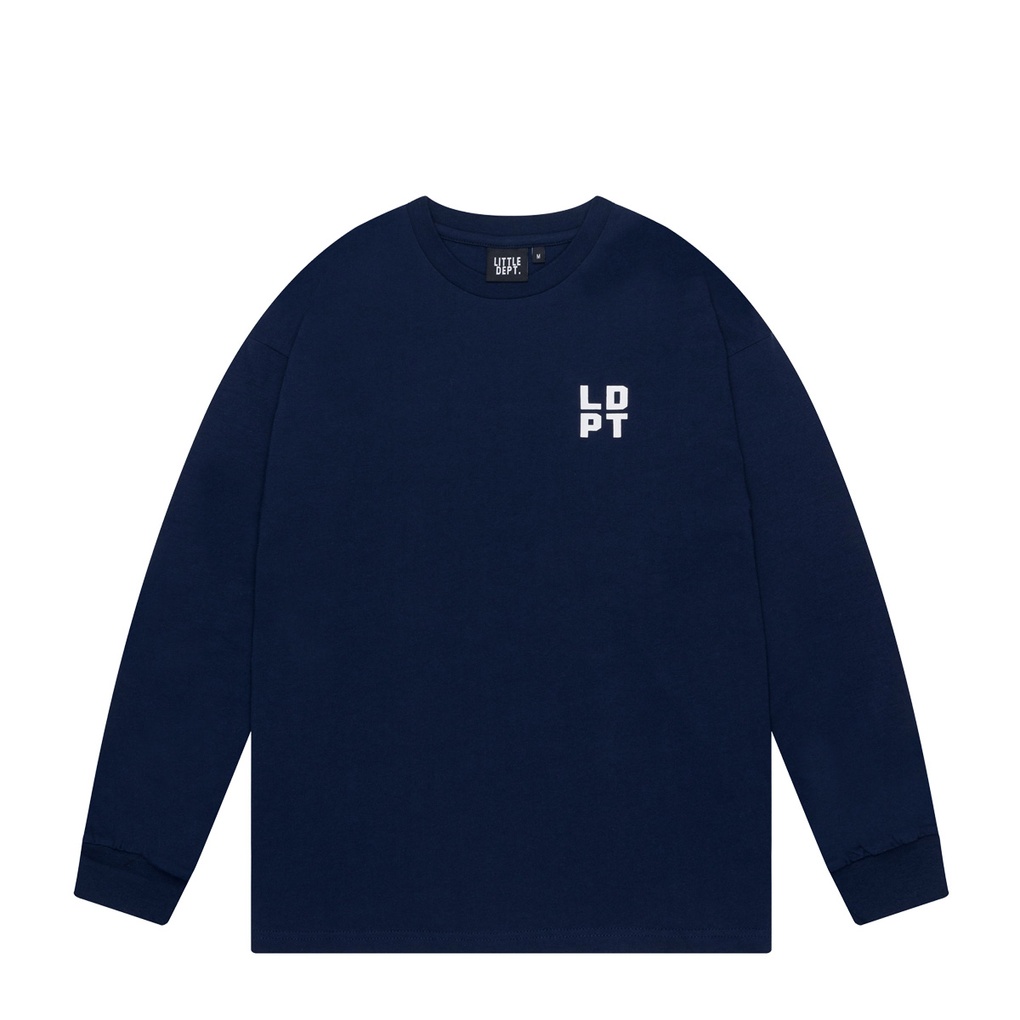 LDPT 롱슬리브 티셔츠 Navy- KIDIKIDI