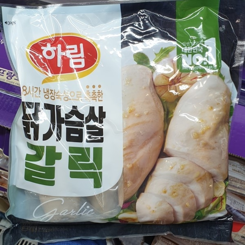 하림 하얀속살 닭가슴살 갈릭 510g- 이랜드몰