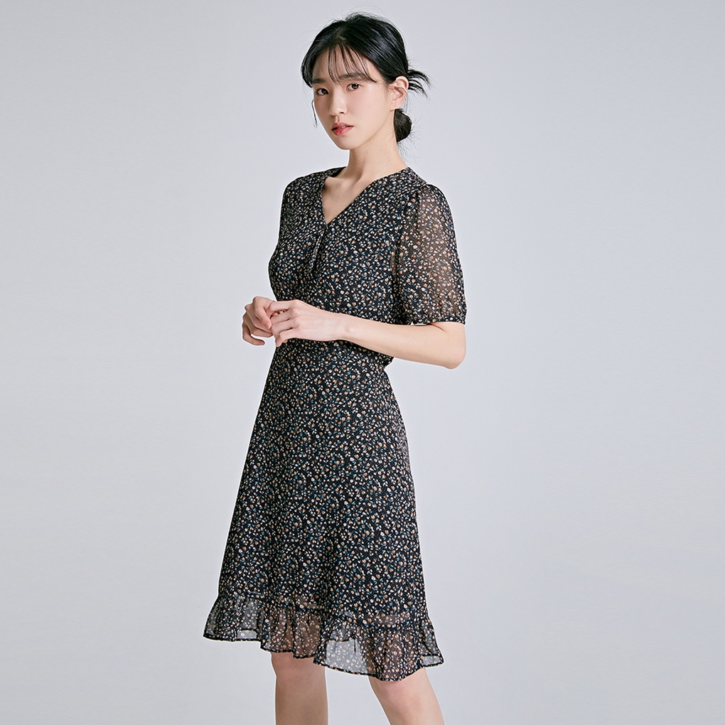 플라워 미니 프릴 원피스_SPOWB25G92- 이랜드몰